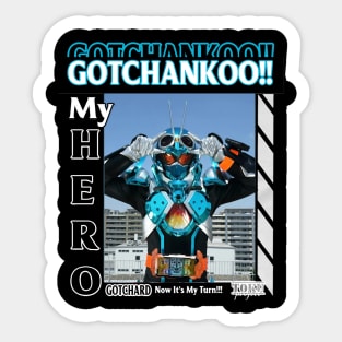 MY HERO GOTCHARD Sticker